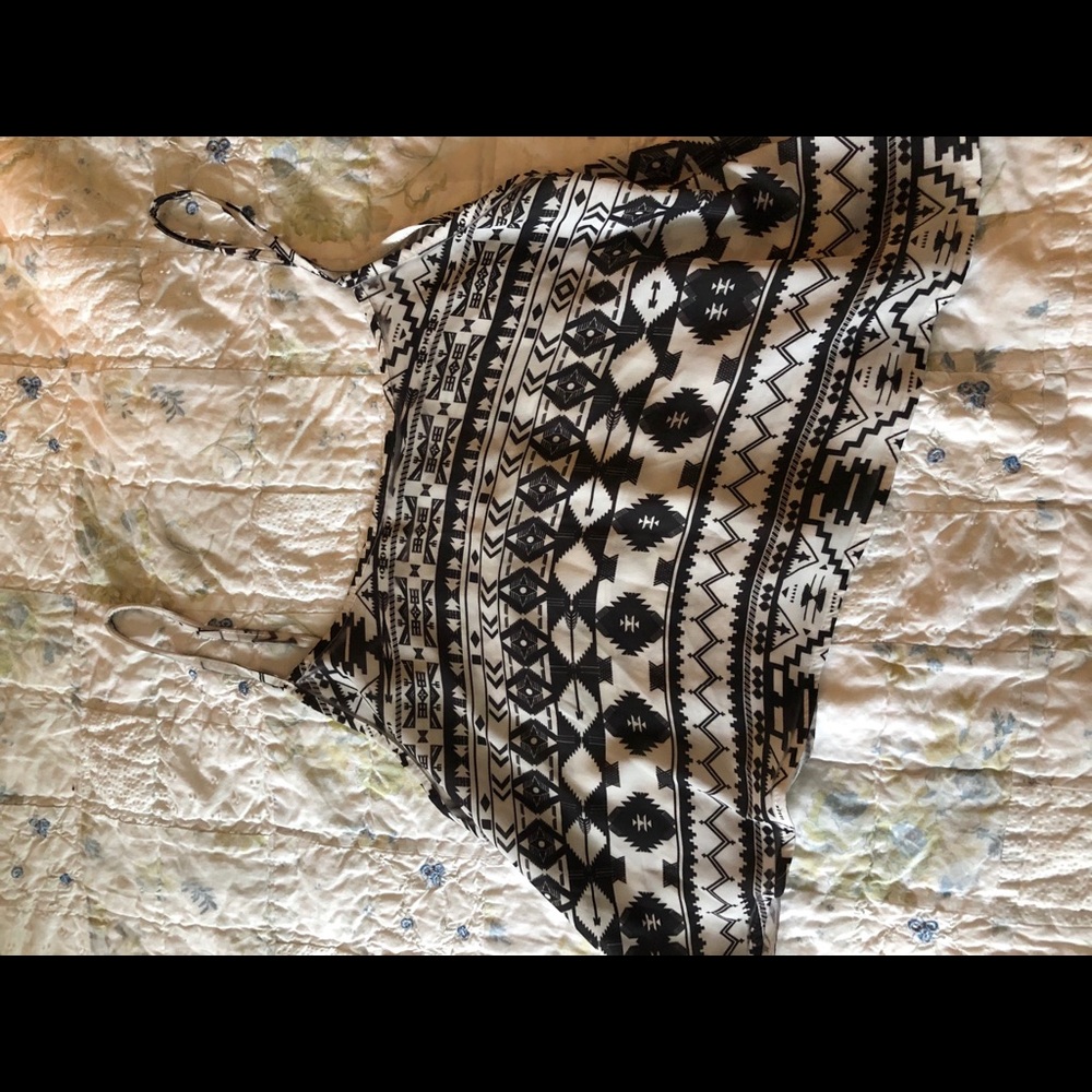 Tribal print tank top